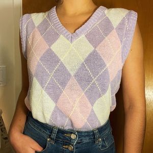 Vintage Currants by Jeri Joe sweater Vest